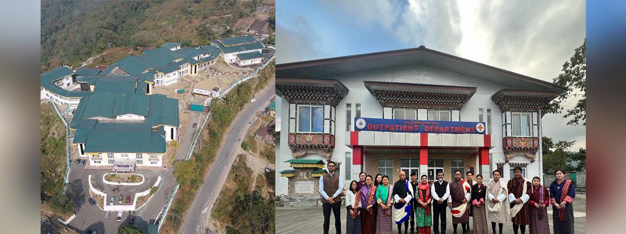  Ambassador @SudhakarDalela visited the 40 bedded Jigme Dorji Wangchuck military hospital in Dewathang and met with hospital management & officials. The Bhutan-India friendship project is extending medical services to patients from various parts of eastern Bhutan.