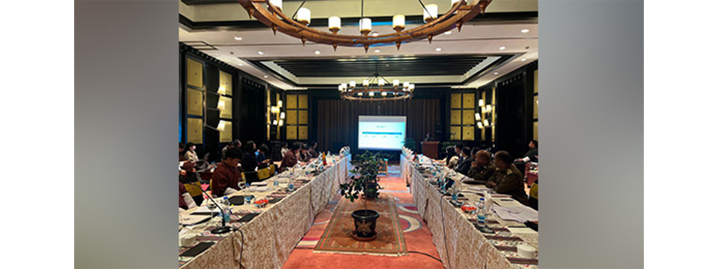  The India-Bhutan Project Monitoring Committee met to review progress and implementation of development partnership projects being implemented across Bhutan.
