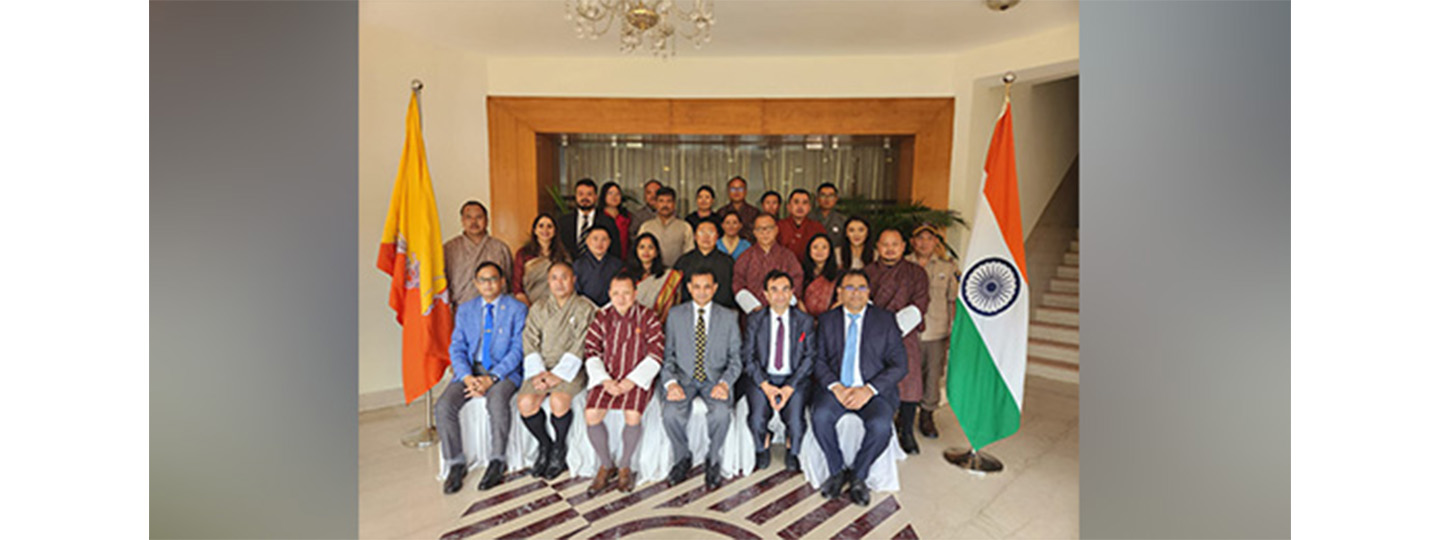  4th India-Bhutan Joint Group of Customs meeting was held at Phuentsholing, co-chaired by Dasho Sonam Jamtsho, Director General, Department of Revenue & Customs, Bhutan and Mr. VK Srivastava, Principal Commissioner, Central Board of Indirect Taxes and Customs, India.