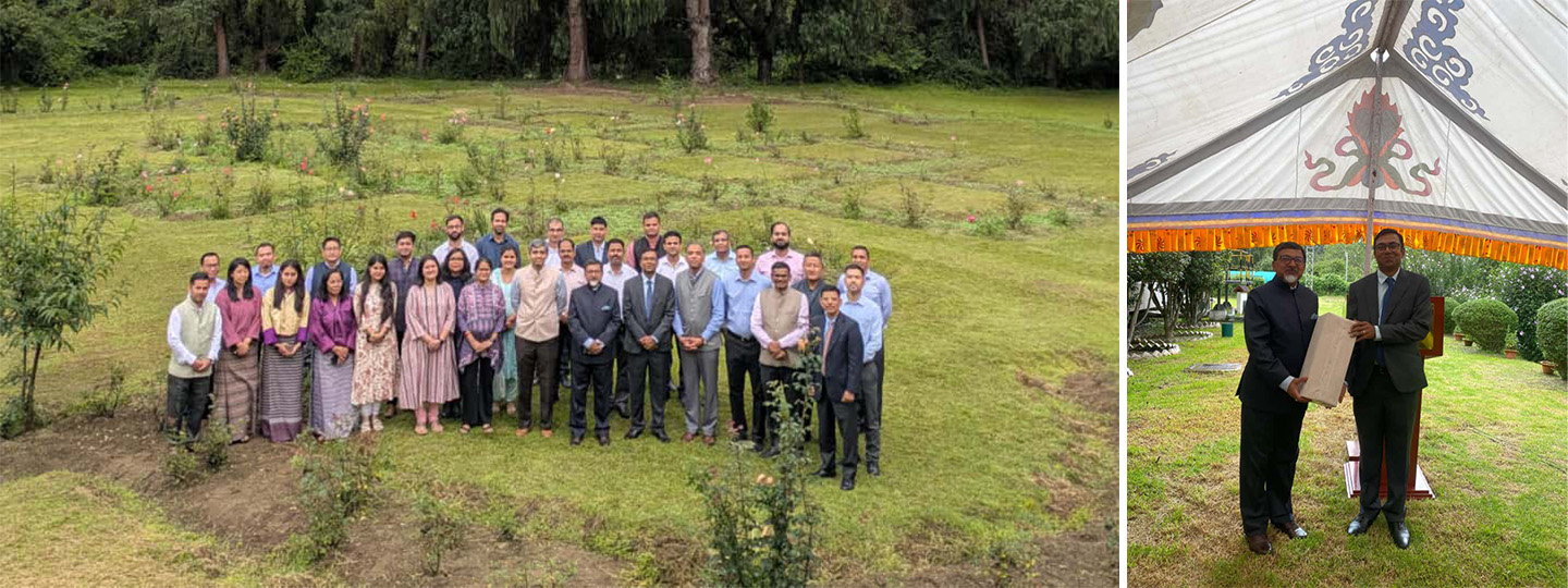  The Embassy family bids farewell to Shri Niteen Yeola, DCM