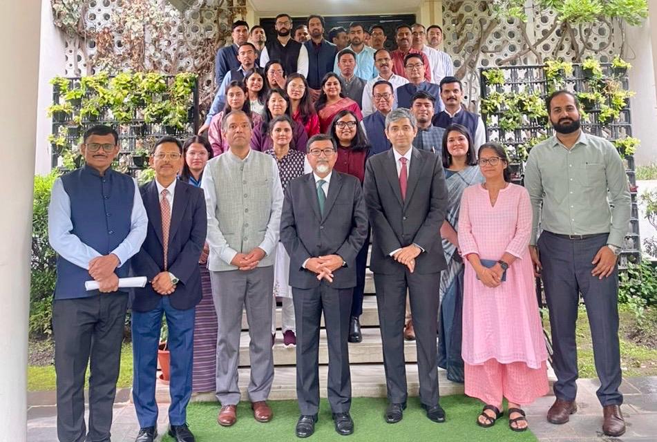  The Embassy family bid farewell to Shri Sudhakar Dalela, Ambassador of India to Bhutan, who is leaving after finishing his three year term.