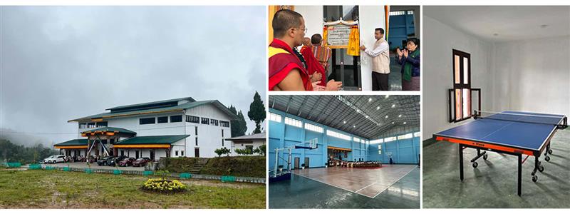  Inauguration of multipurpose sports hall in Tsirang
