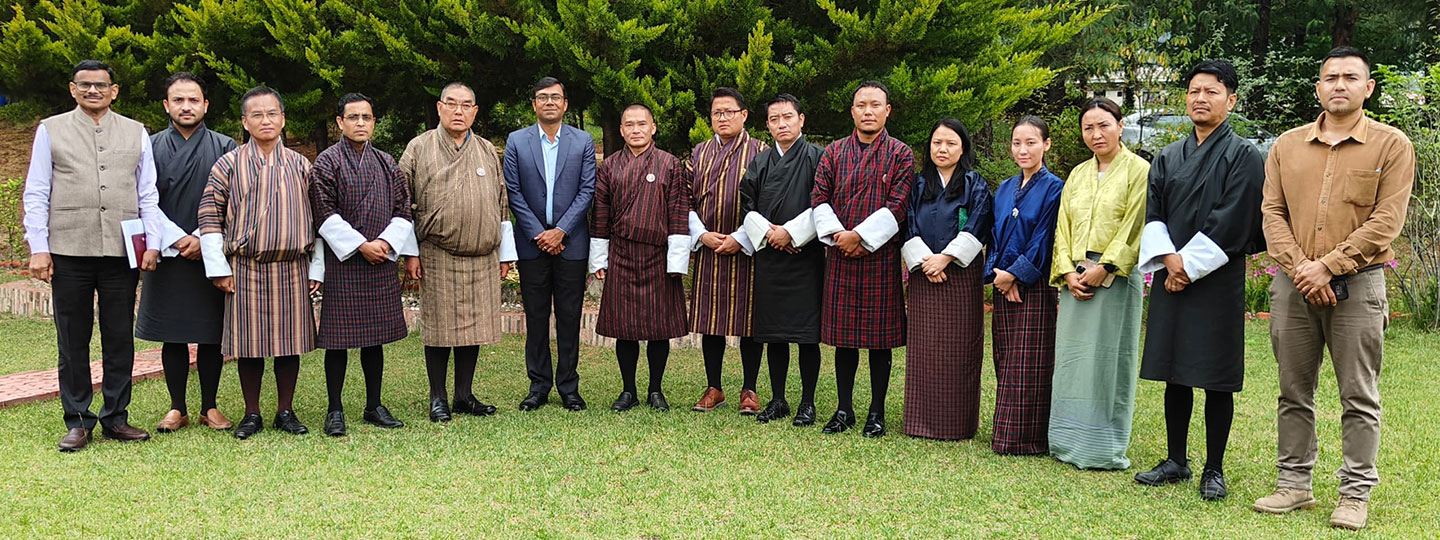  Capacity building partnership between India and Bhutan. New Delhi  conducted a two-week customized training program on Leadership & Management, for officials from the Election Commission of Bhutan.