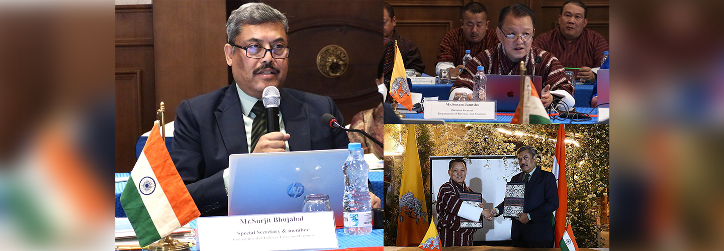  The 6th Joint Group of Customs Meeting between India and Bhutan was held in Thimphu.