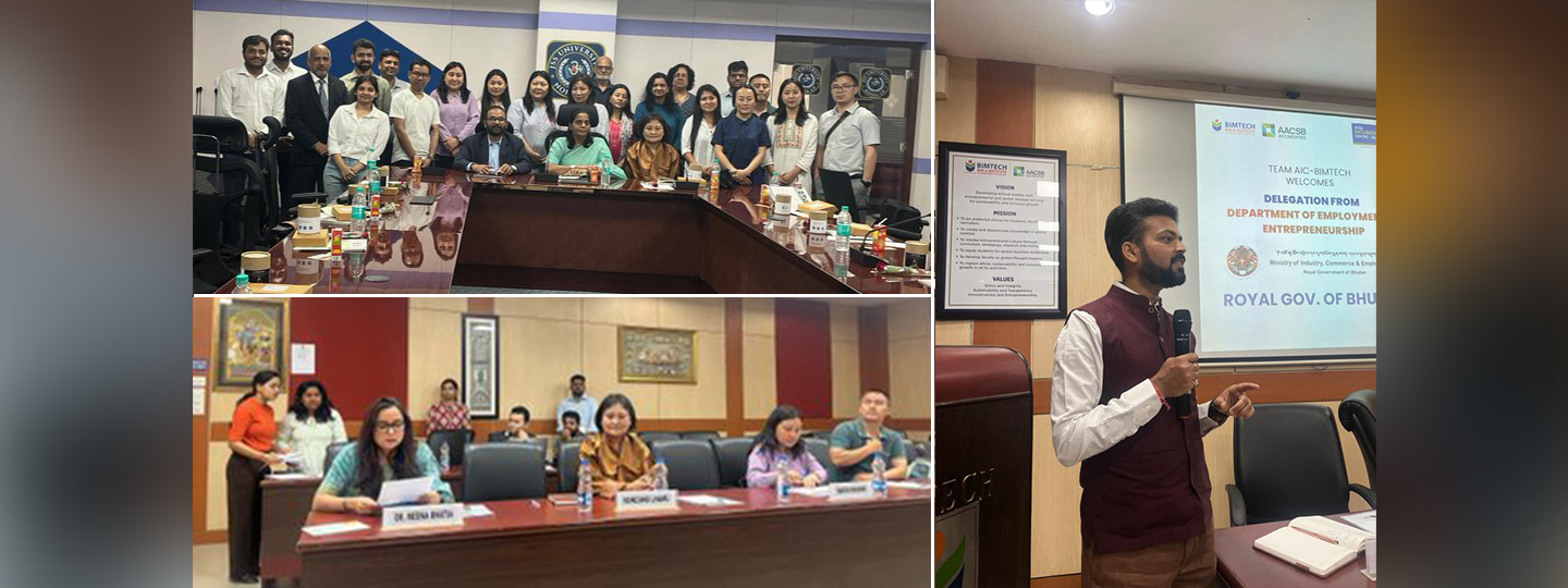  The delegation also visited two incubators at JSS Step, Noida and AIC BIMTECH @aicbimtech to gain first hand understanding of mentoring #startups through incubation and acceleration programs.