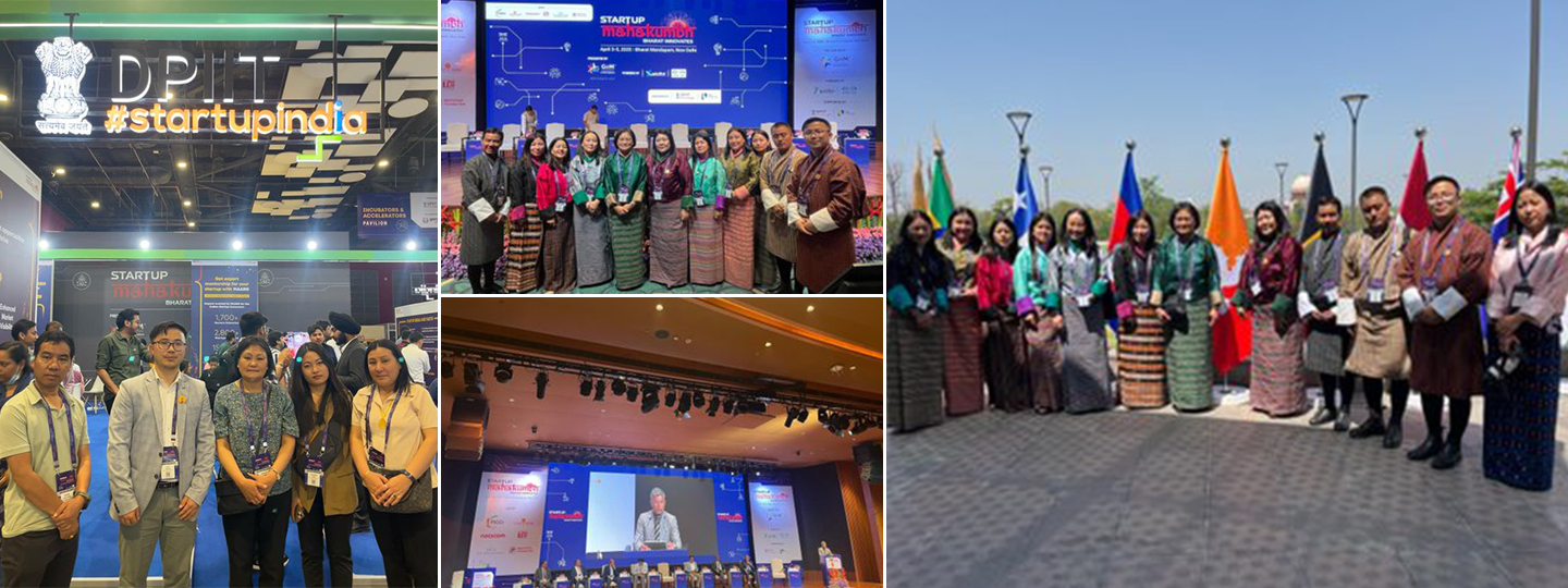  A delegation from Dept of Employment and Entrepreneurship, MoICE, Royal Govt of Bhutan participated in the @startupmhakumbh event at New Delhi, witnessing a dynamic mix of innovators, investors & bold ideas.