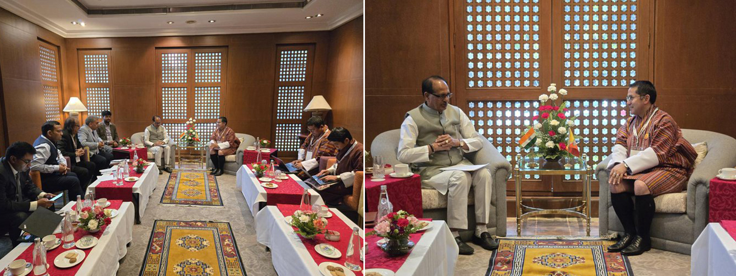  Shri Shivraj Singh Chouhan met Shri Lyonpo Younten Phuntsho in Kathmandu to review India–Bhutan cooperation in agriculture, livestock, and allied sectors. They discussed areas like irrigation, mega farms, and the upcoming MoU on technical cooperation.