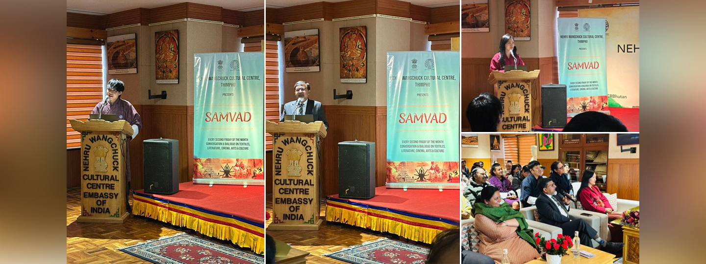  SamvadSeries | NWCC, Thimphu hosted "Insights from Travelers" with Ms. Pema Choden (Yee Getaway) & Mr. Park Sonam.

A rich discussion on travel, community life, culture, food, sustainability, and environmental conservation between Bhutan & India.