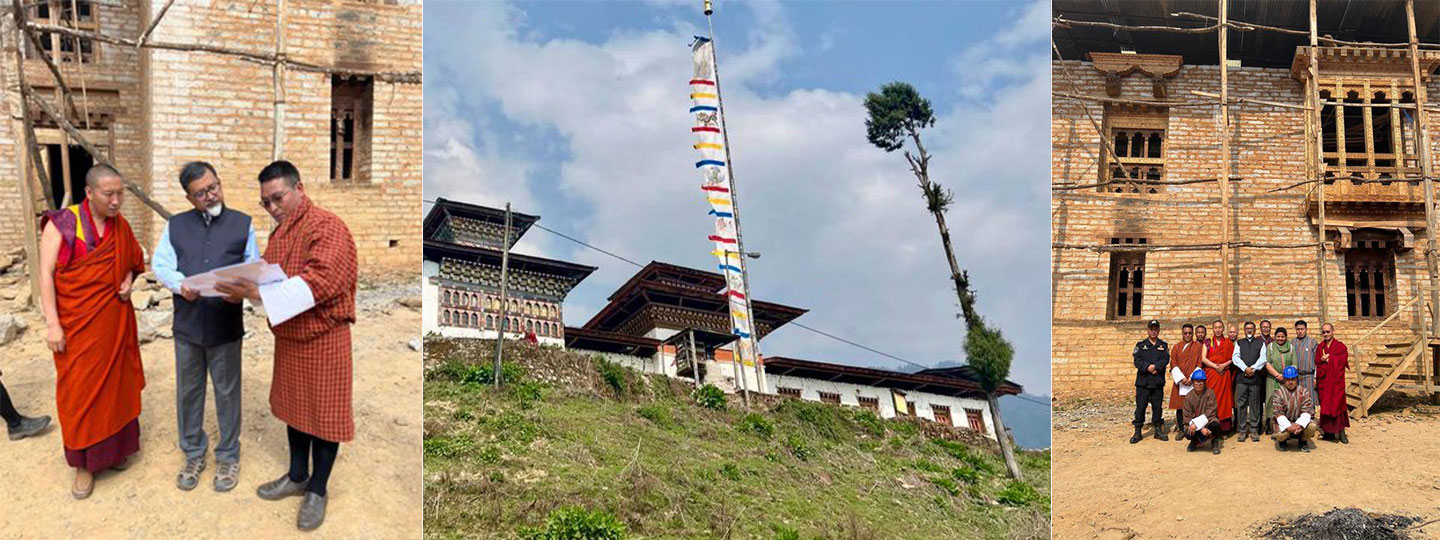  Ambassador @SudhakarDalela visited Rigsum Goenpa Monastery in Trashiyangtse, offering prayers. Proud to partner with Bhutan in preserving cultural heritage. Enduring partnership.