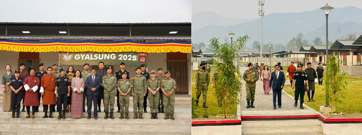  Ambassador Sudhaka rDalela visited Pemathang Gyalsung Academy, lauding progress & extending best wishes to the first 2025 cohort. Proud to support Gyalsung, a visionary initiative for youth & nation-building.