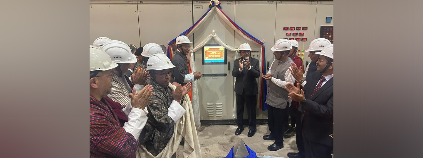  Synchronization of the last Unit 6 (170 MW) with the power grid for the India-Bhutan Punatsangchhu-II HEP (27 August 2025)