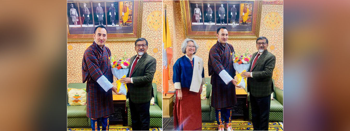  Amb 
@SudhakarDalela
 called on Hon’ble Lyonpo Namgyal Dorji, Minister of Industry, Commerce and Employment. 

A productive exchange on ways to further deepen exemplary India Bhutan partnership in the areas of trade, investments, connectivity and skilling.