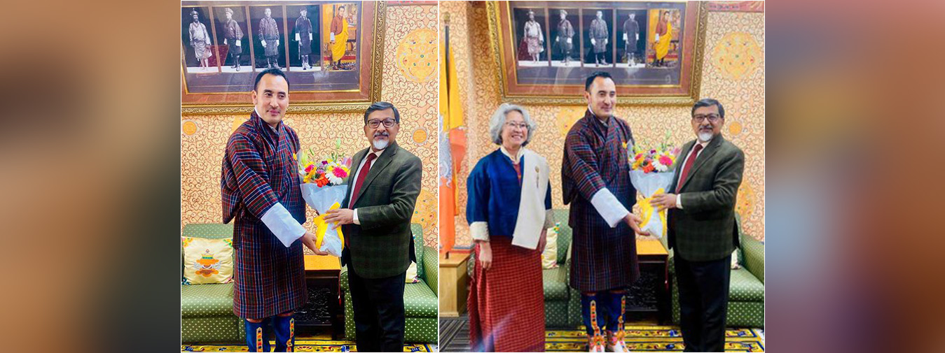  Amb 
@SudhakarDalela
 called on Hon’ble Lyonpo Namgyal Dorji, Minister of Industry, Commerce and Employment. 

A productive exchange on ways to further deepen exemplary India Bhutan partnership in the areas of trade, investments, connectivity and skilling.