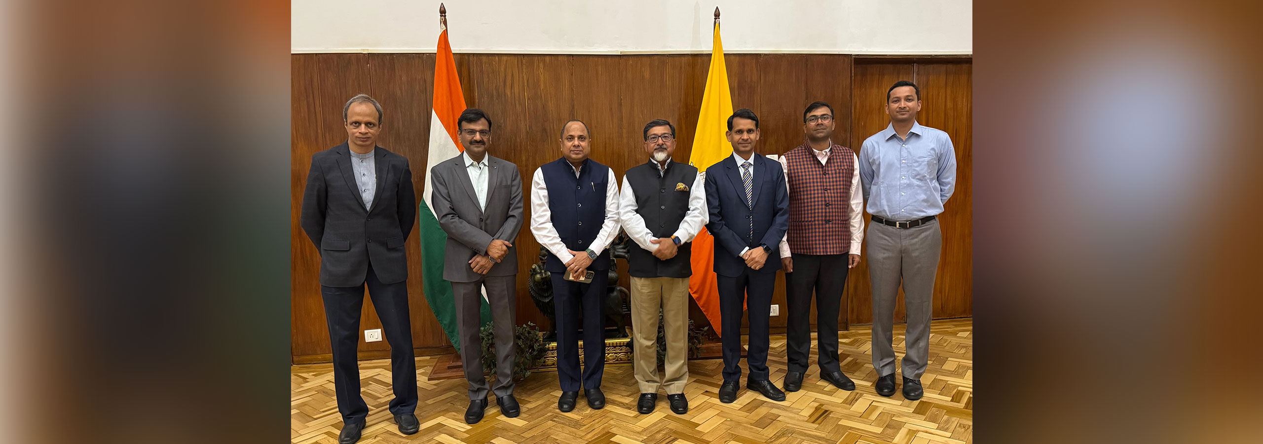  Ambassador Sudhakar Dalela met with a delegation from India’s Ministry of Power led by Shri Ghanshyam Prasad, Chairperson, Central Electricity Authority. (11 June 2025)