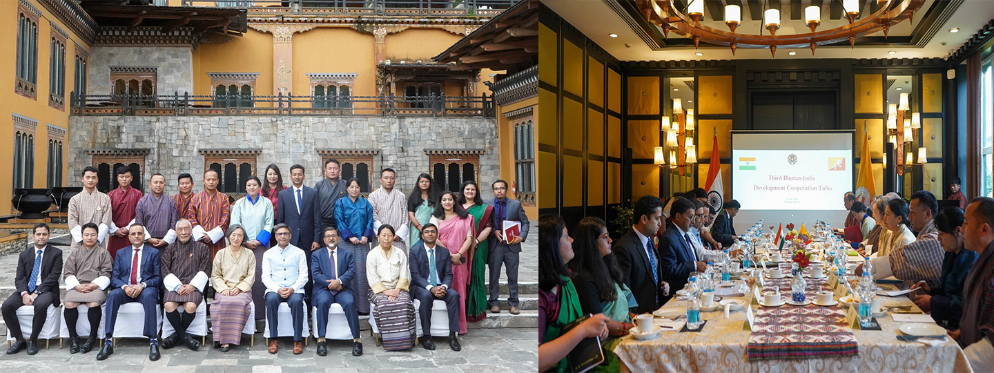  Foreign Secretary 
@VikramMisri
 & Foreign Secretary Aum Pema Choden co-chaired 3rd Development Cooperation Talks of the 13th Five Year Plan. Reviewed implementation modalities & cooperation in diverse areas of development partnership under 13 FYP period.
@MEAIndia 