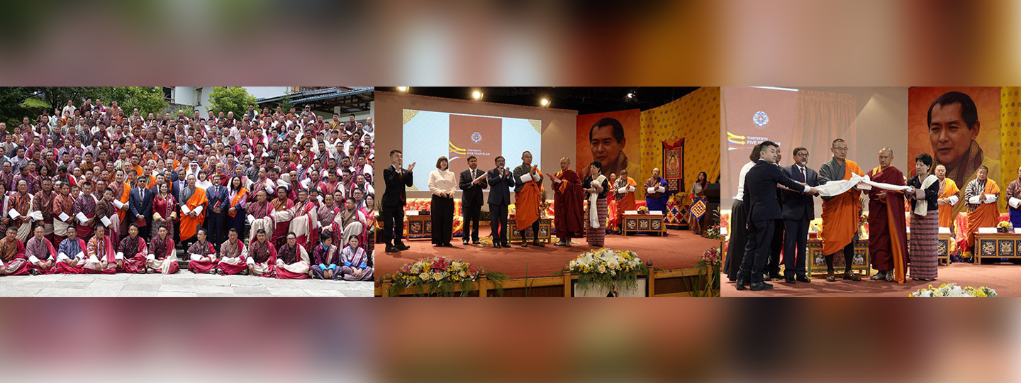  Amb 
@SudhakarDalela
 joined Hon’ble PM 
@tsheringtobgay
 in the launch ceremony of 13th Five Year Plan of Wishing Royal government every success in its implementation for rapid economic growth & all round development in
@MEAIndia
 
@IndianDiplomacy
