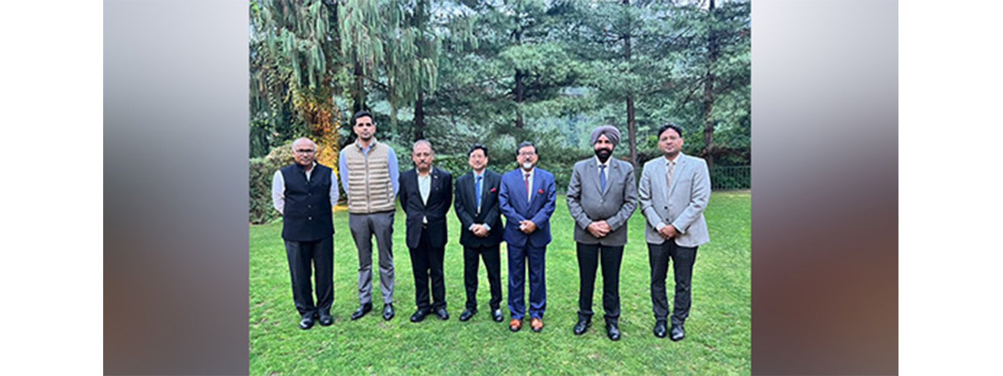  Ambassador Sudhakar Dalela interacted with a delegation from BHEL India on BHEL's partnership with Bhutan and new opportunities for expanding India-Bhutan energy cooperation.