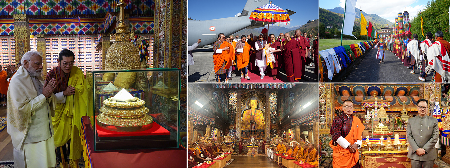  Public veneration of Holy Buddha Relics in Bhutan from 8-24 November 2025