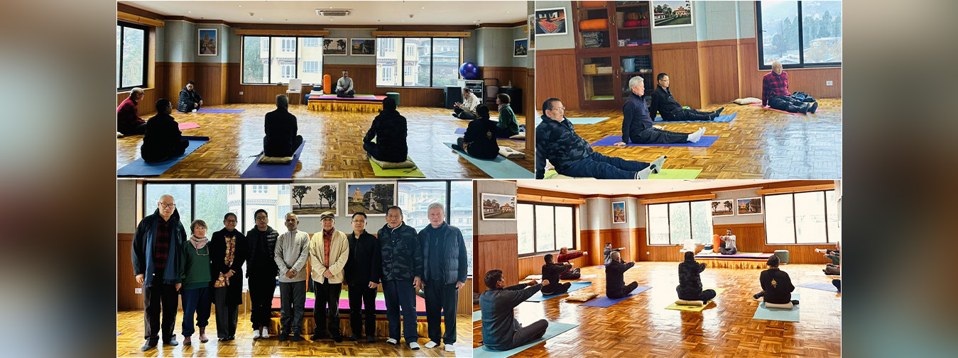  NWCC, Thimphu organised a yoga orientation session for members of the Royal Society for Senior Citizens, Bhutan. Participants learnt ways to enhance flexibility, strength and overall well-being with the help of yoga. Positive & enthusiastic interactions towards holistic wellness