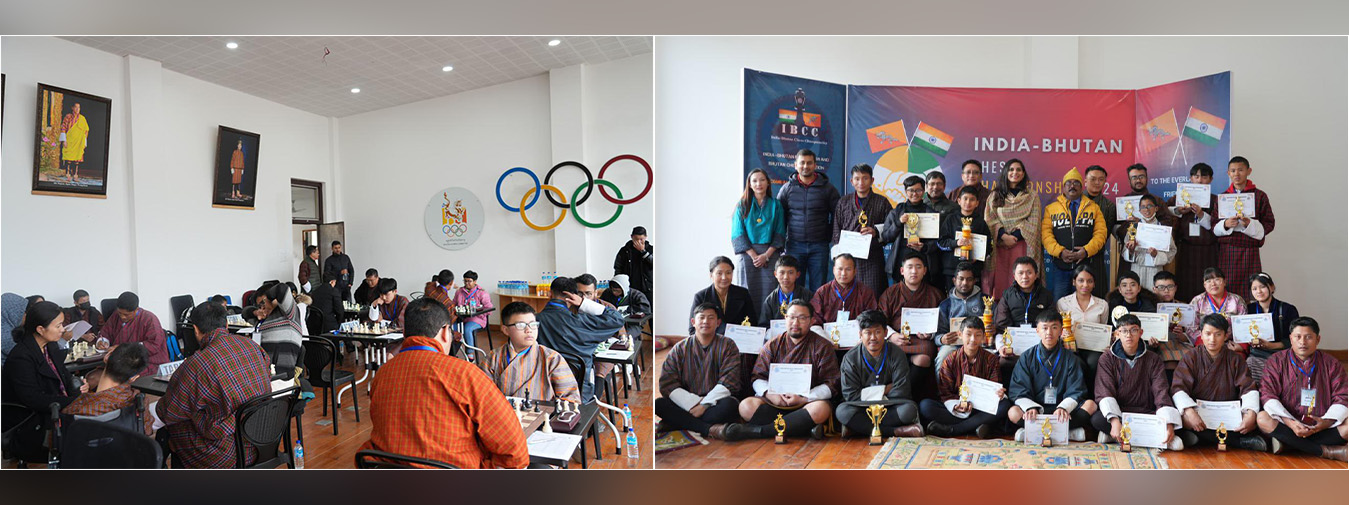  The India-Bhutan Foundation was delighted to support the first ever India-Bhutan Chess Championship in Thimphu, organised in partnership with the Bhutan Chess Federation. 
@BhutanOlympic
Enduring India-Bhutan partnership supporting youth development and friendship through sports.