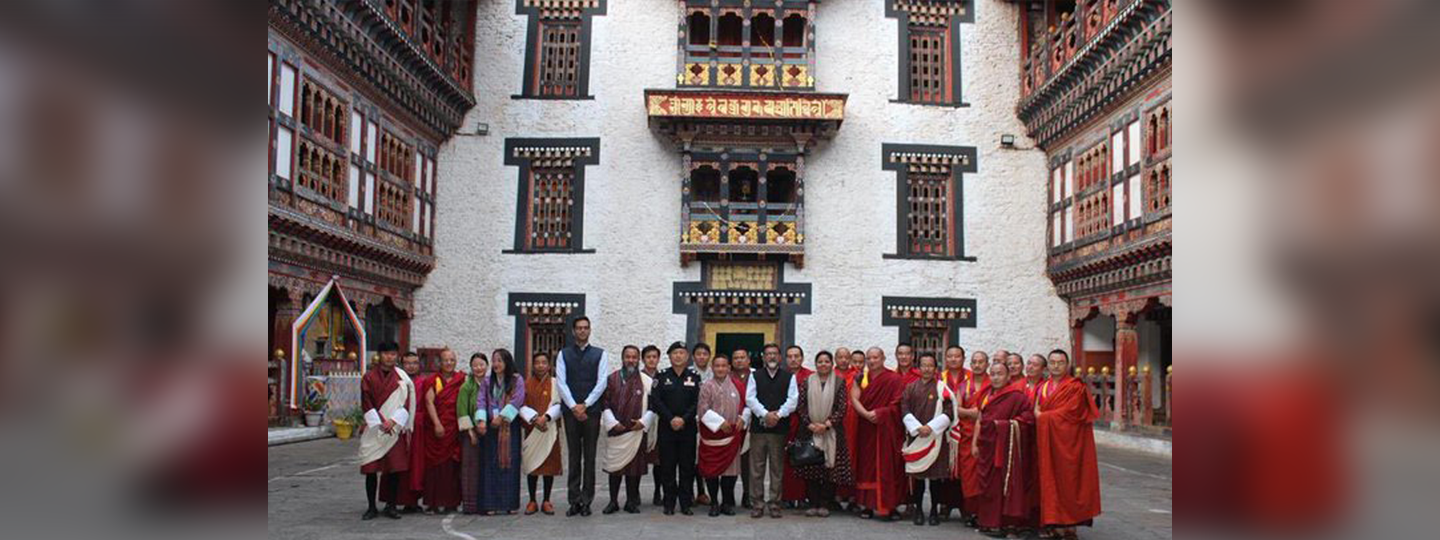  A privilege to visit beautiful Trashigang Dzong and to interact with Dzongdag Dasho Ugyen Dorji and officials of Dzongkhag administration. 

India is honoured to partner with Bhutan in the conservation of the project of immense cultural significance to people of Bhutan. 