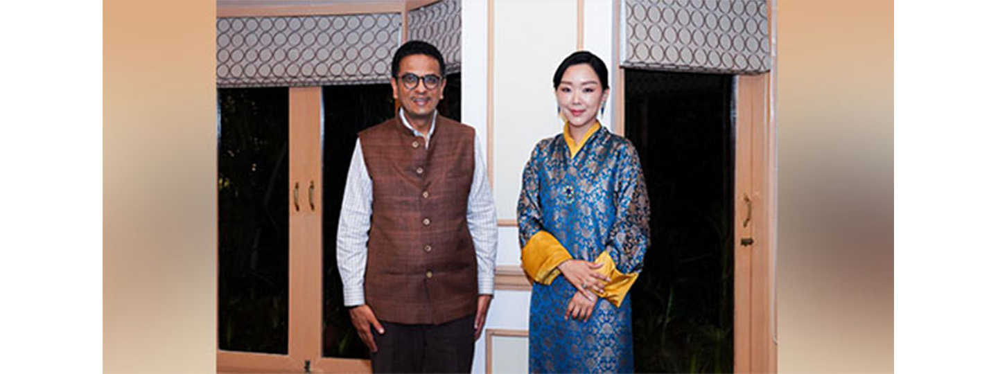  Her Royal Highness meets Hon'ble Chief Justice of India D.Y. Chandrachud