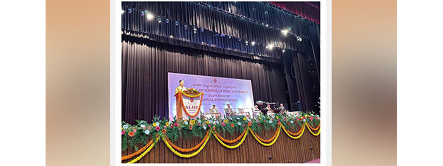  Her Royal Highness addresses Class of 2023 at NLSIU, Bengaluru