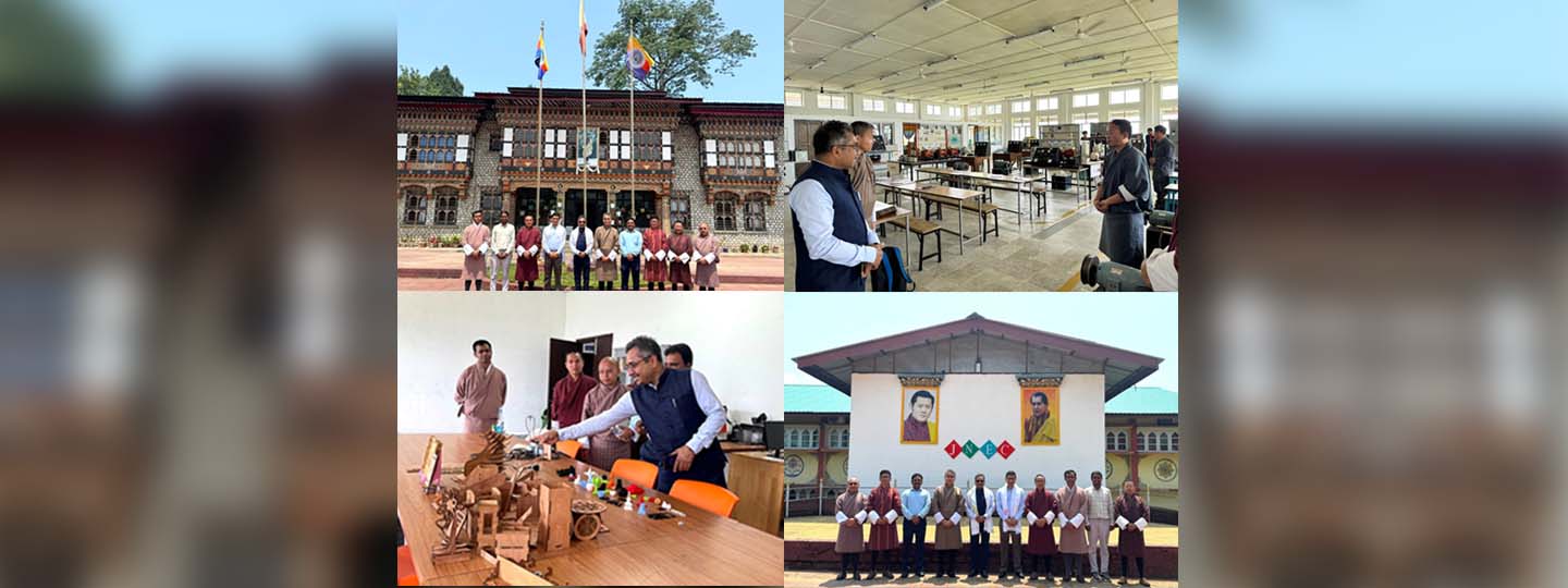  Consul General visited @jnec_rub in Samdrup Jongkhar.  He engaged with Dr. Tshewang Lhendup, President, Deans, and Heads of Departments. They discussed various upcoming projects and potential future cooperation initiatives