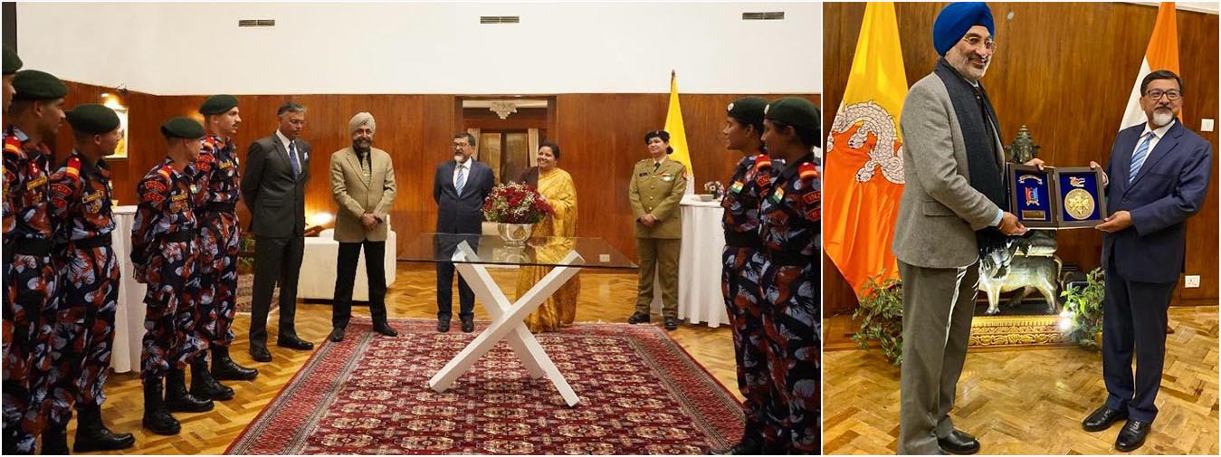  A fascinating interaction with NCC Cadets on ways to further deepen close bonds of friendship between Bhutan and India

Thank you 
@sherig_skills
 for warm welcome & organising a set of excellent engagements for NCC delegation. Expanding  BhutanIndia partnership, driven by youth power.