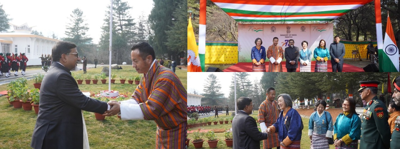  Addressing the guests, Amb 
@SudhakarDalela
 shared that India is committed to working together with govt & people of Bhutan to harness the full potential of our unique partnership & explore newer avenues of cooperation that aligns with the vision of His Majesty and priorities of RGoB