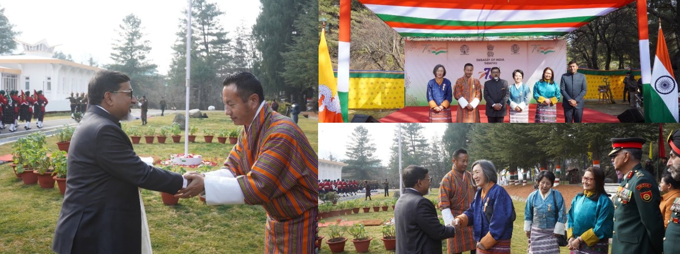  Addressing the guests, Amb 
@SudhakarDalela
 shared that India is committed to working together with govt & people of Bhutan to harness the full potential of our unique partnership & explore newer avenues of cooperation that aligns with the vision of His Majesty and priorities of RGoB