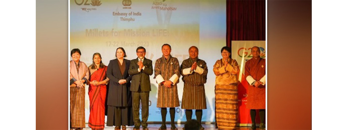  Celebration of "International Year of Millets: Millets for Missions LiFE" at India House