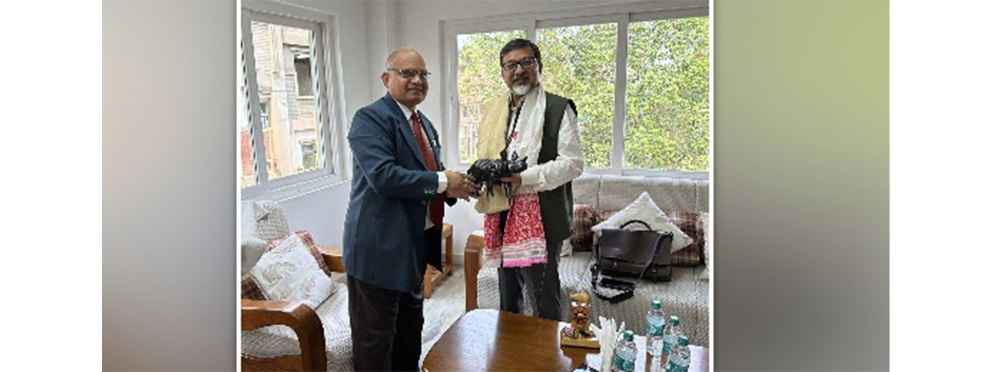  Ambassador Sudhakar Dalela's meeting with Principal Chief Conservator of Forest, Assam Government Shri Mahendra Kumar Yadava