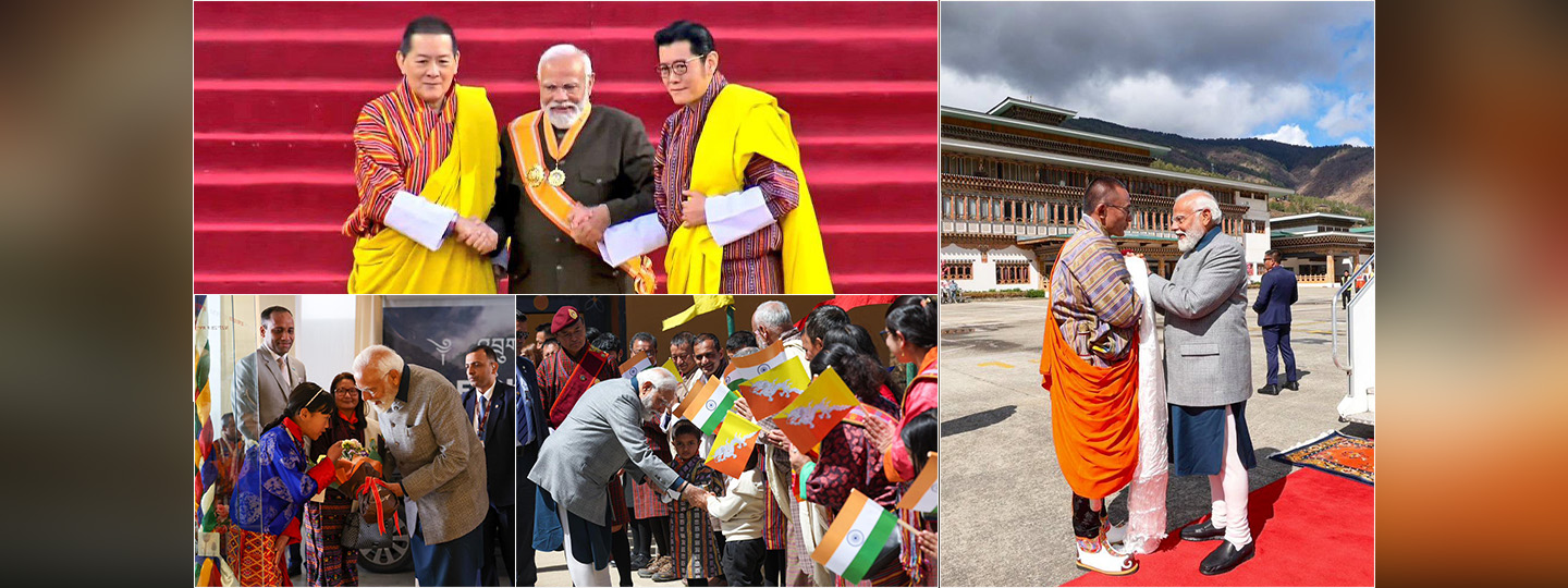  Some glimpses of PM 
@narendramodi
’s ongoing State visit to Bhutan.