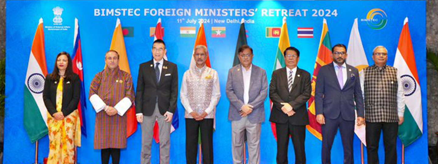  Welcomed colleagues in New Delhi for the 2nd BIMSTEC Foreign Ministers’ Retreat. Today’s discussions will be helpful in infusing new energies, resources and commitment towards BIMSTEC cooperation. IN  BD BT MM NP LK TH